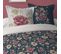 Housse De Couette 240x220 Flore + 2 Taies Coton 57 Fils