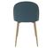 Chaise Scandinave Bergen Bleu Canard