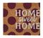 Paillasson Coco 40x60 Cm Pois Home Sweet Home