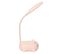Lampe Veilleuse LED Chat Rose