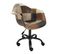 Fauteuil De Bureau Patchwork Marron