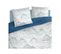 Housse De Couette 240x220 Ilyan + 2 Taies Coton Percale 80 Fils