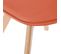 Chaise Scandinave Baya Terracotta