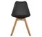 Chaise Scandinave Baya Noire