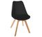 Chaise Scandinave Baya Noire