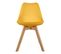 Chaise Scandinave Baya Jaune