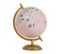 Globe Terrestre Rose Animaux