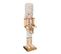 Décoration Casse Noisette Pin Beige 38 Cm