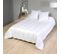 Couette Blanche Coton Bio 57 Fils 200x200 Cm