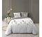 Housse De Couette 240x220 + 2 Taies Goyave Coton 57 Fils