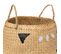 Panier Pliable En Roseau Chat D35