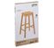 Tabouret De Bar Bambou H75