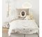 Housse De Couette Enfant 140x200 Ours + Taie Coton 57 Fils