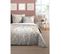 Housse De Couette 240x220 Fleurette + 2 Taies Coton 57 Fils