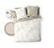 Housse De Couette 240x220 + 2 Taies Cassia Coton 57 Fils