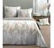 Housse De Couette 260x240 Coralia + 2 Taies 100% Coton 57 Fils