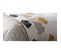 Housse De Couette 260x240 Mangae + 2 Taies Coton 57 Fils