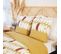 Housse De Couette 240 X 260 Geojaune + 2 Taies 100% Coton 57 Fils