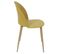 Chaise Scandinave Bergen Jaune Moutarde