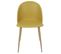 Chaise Scandinave Bergen Jaune Moutarde