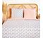 Housse De Couette 260x240 Volea + 2 Taies 100% Coton Adouci 57 Fils/cm2