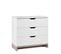 Commode 3 Tiroirs, Lilo Blanc