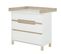 Commode 3 Tiroirs Blanc