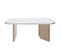 Table basse QUARTZ avec plateau effet marbre