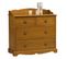 Commode 4 Tiroirs Pin Miel Style Anglais Avec Crédence L 96 H 91.6 P 42 Cm