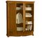 Armoire Penderie Pin Miel 3 Portes 3 Tiroirs