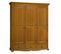 Armoire Penderie Pin Miel 3 Portes 3 Tiroirs