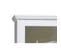 Vaisselier Blanc 4 Portes Coulissantes 2 Tiroirs 5 Niches L 121 H 198.8 P 42.3 Cm