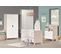 Scandi - Commode 2 Portes Et 1 Niche Naturel