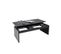 Table Basse 100cm Plateau Relevable Darwin Noir