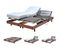 Ensemble 2 Sommiers Relaxation Électrique Flexpur 80x200 / Merisier