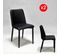 Lot De 2 Chaises Ana / Noir