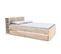 Lit 140x190 Inclus 2 Tiroirs Fara Naturel Blanchi