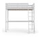 Lit Mezzanine 90x190 Sommier Inclus Dylan - Blanc