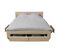 Lit Lugano 160x200 + 1 Sommier + 4 Tiroirs / Beige