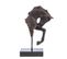 Cheval Rustique Sur Socle 43 Cm