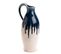 Vase Lyra Bleu 37 Cm