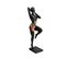 Statue Femme Éline Noire 40 Cm - Amadeus