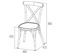 Chaise De Jardin Bourdon Blanche (lot De 2)