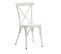 Chaise De Jardin Bourdon Blanche (lot De 2)