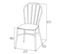 Chaise De Jardin Libellule Blanche (lot De 2)