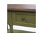 Console Drapier Romantique En Bois Double Plateau 1 Tiroir - Berenice