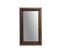 Miroir Rectangulaire En Bois Recyclé Foncé H150 - Caio