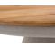 Table Basse Organique Ovale En Composite Et Teck L94 - Yukon