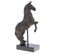 Cheval Rustique Cabre Sur Socle