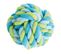 Jouet Pour Chien "balle Corde" 15cm Bleu et Vert